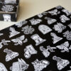 Katten Gothic Inpakpapier x 10 Creepy Cute Cat Wrapping Paper 10 Vellen Puss In Books Kadopapier Kat Cadeaupapier Schattig Eng Halloween Uniek Nederlands Design