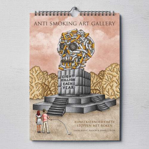 Anti Smoking Art Calendar Anti Roken Kunst Kalender Anti-Rookkalender