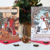 Griezelige Kerstkaarten Set x 6 Zes Monster en Katten Wenskaarten Krampus Enge Sneeuwman Gothic Kerstmis Poezen Illustraties Spooky Folklore Kerstkaart Creepy Christmas Felicitatie Feestdagen Kaart