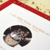 Christmas Cat Card The Star Talers Yule Card Greeting Card Dark Forest Squirrel Fairy Tale, Winter Wonderland Norwegian Forest Cat