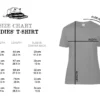 Size Chart Ladies T Shirt